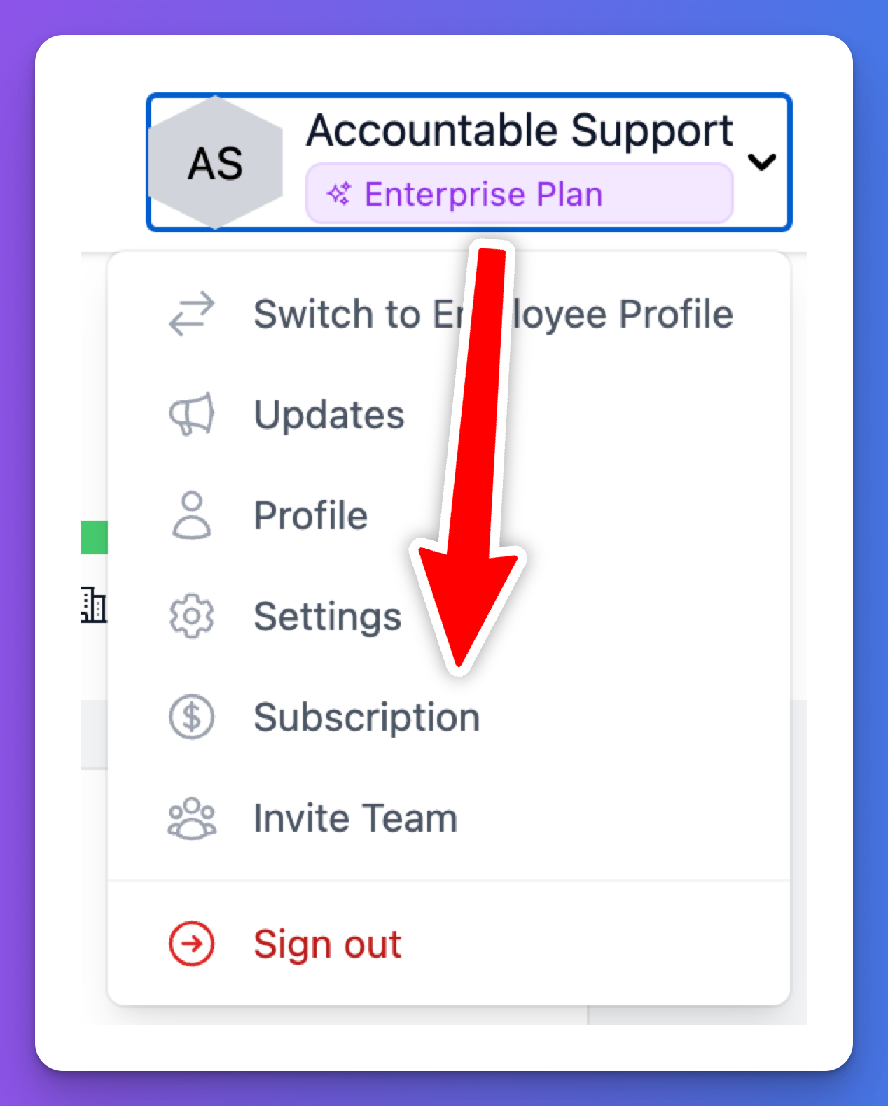 Sign Out