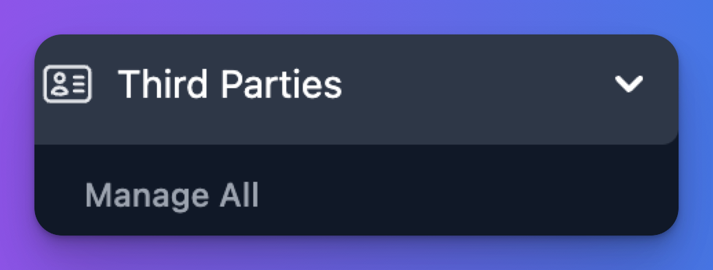 3rd parties manage all