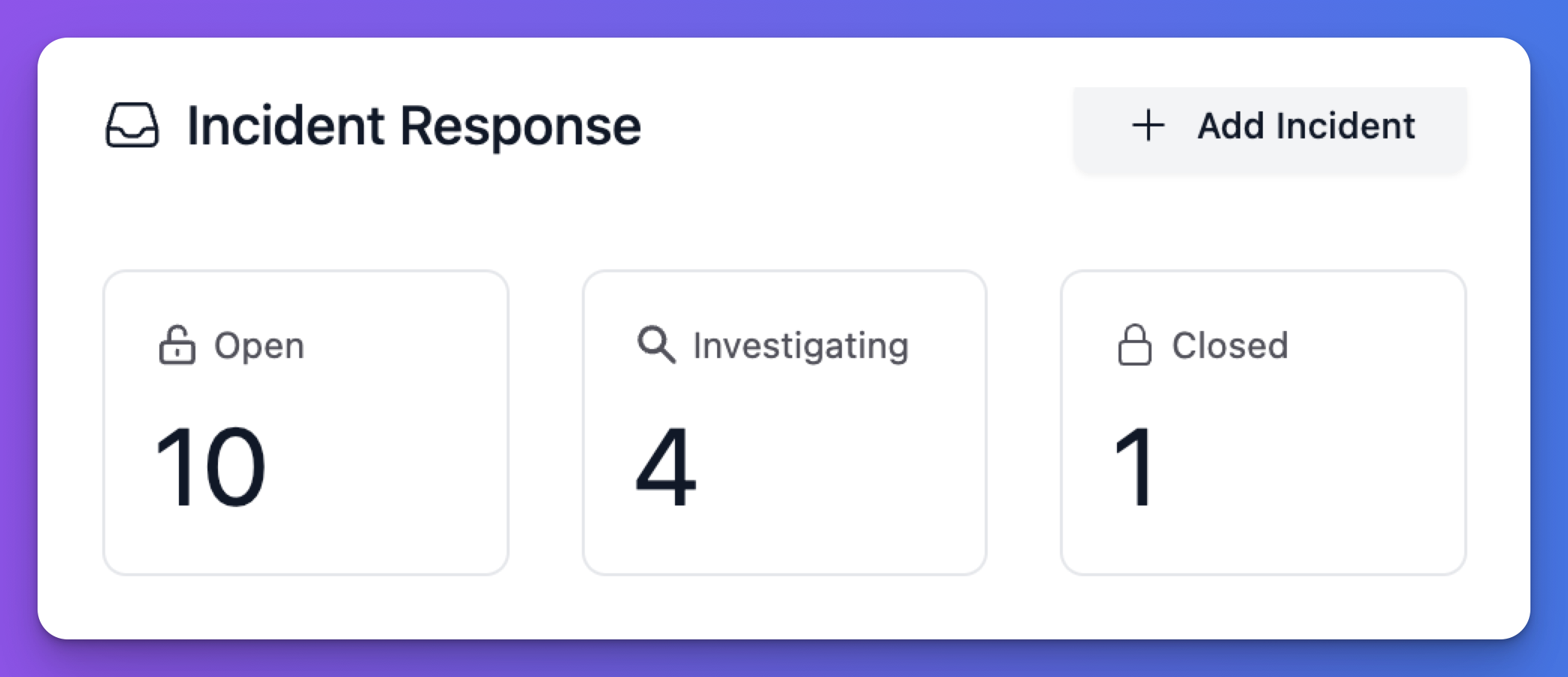 dash incidents